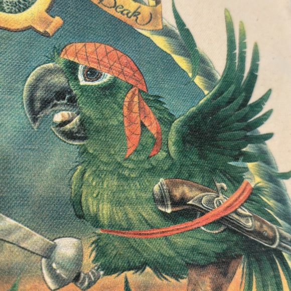 Vintage Disney Pirates of the Caribbean draw-string shoulder bag. - Picture 3 of 7